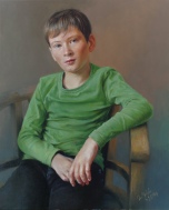 Obraz vznikl roku 2014 podle fotografie.Fotorgafie pro obraz jsem si sám fotil, což je idealní stav. Rozměr obrazu je 75x60cm 